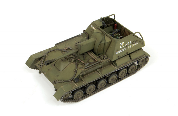 Советская самоходная артиллерийская установка СУ-76М, 1:72, [5080]