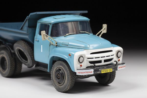 Самосвал ММЗ-555 на ЗИЛ-130, 1:43