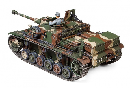 Sturmgeschutz III Ausf.G - "Finnish Army" с фигурой командира, 1:35, [35310]
