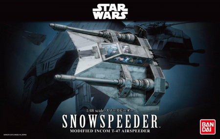 STAR WARS: Snowspeeder. Modified Incom T-47 Airspeeder, 1:48, [0196692-2400]
