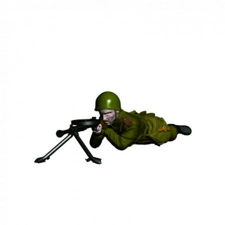 Советский пехотный взвод, Курск 1943, 1:72, (8077)