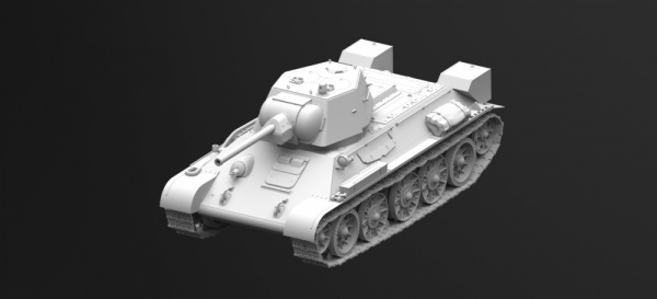 T-34/76 (производство начала 1943 г.),Советский средний танк ІІ МВ, 1:35, (35365)