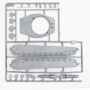 Битва за Берлин (апрель 1945 г.) (T-34-85, King Tiger), 1:35, (DS3506)