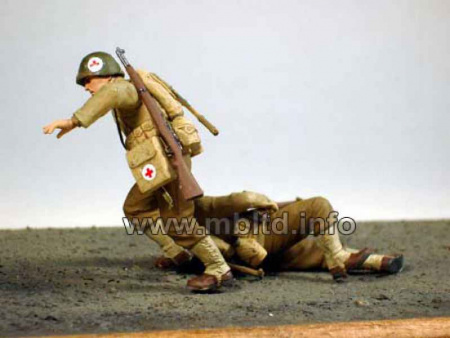 Американская пехота 1944 года, 1:35, (MB3521)