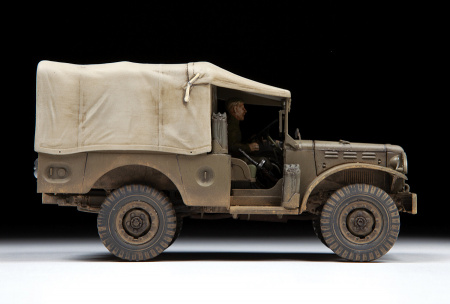 Американский армейский автомобиль WC-51 "Три четверти", 1:35