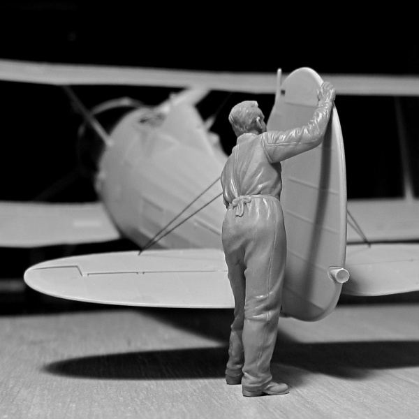 Наземный персонал ВВС Великобритании II МВ (1939-1945) (3 фигуры), 1:32, (32107)