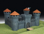 Средневековая каменная крепость, 1:72