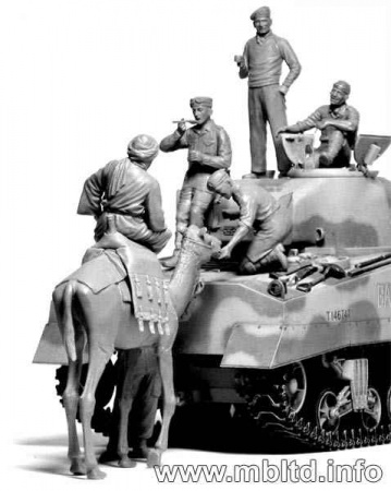 Фигуры Содружество AFV Экипаж, 1:35, (MB3564)