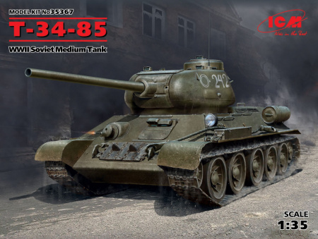 Т-34-85, Советский средний танк ІІ МВ, 1:35, (35367)