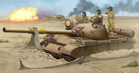Советский танк Т-62 (модель 1962 г.) Иракская армия, 1:35, [01548]