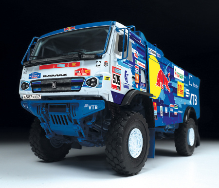 Автомобиль KAMAZ-43509 "KAMAZ-master", 1:35