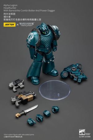 Alpha Legion, Headhunter, with Banestrike Combi-Bolter And Power Dagger, [JT01406]