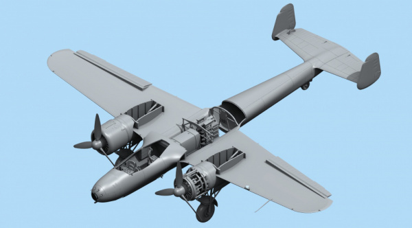 Do 17Z-10, Германский ночной истребитель ІІ МВ, 1:48, (48243)