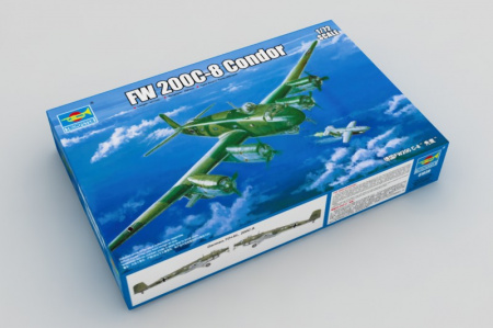 Немецкий дальний бомбардировщик Focke-Wulf Fw 200 Condor мод. С-8, 1:72, [01639]