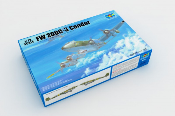 Самолет Focke-Wulf Fw 200C-3 Condor, 1:72, [01637]