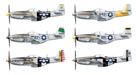 Самолёт P-51 D/K, 1:48, [2743]