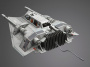 STAR WARS: Snowspeeder. Modified Incom T-47 Airspeeder, 1:48, [0196692-2400]