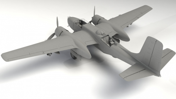 B-26B-50 "Инвейдер", Американский бомбардировщик (война в Корее), 1:48, (48281)
