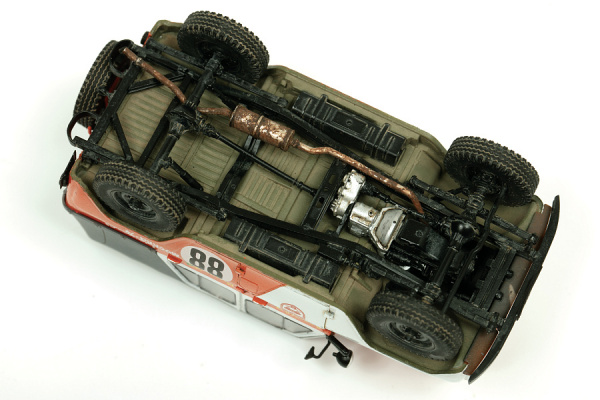 Советский военный внедорожник УАЗ-469, 1:43, [43007]
