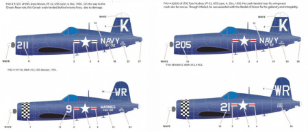 Самолет Vought F4U-4 Corsair - Battle of Jangjin Reservoir (1:48)