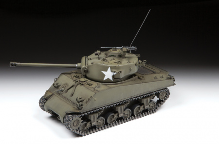 Американский средний танк М4А3W "Шерман", 1:35
