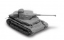 Немецкий танк Т-IV F2, 1:100