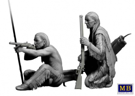 Фигуры, Серия Индейских войн. Дальний выстрел, 1:35, (MB35128)