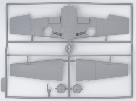 Bf 109F-4 с германским наземным персоналом, 1:48, (48805)