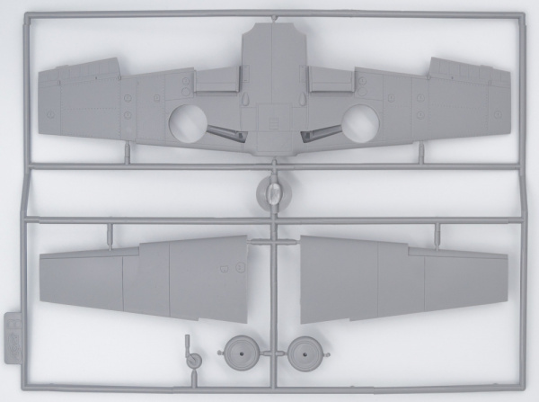 Bf 109F-4 с германским наземным персоналом, 1:48, (48805)
