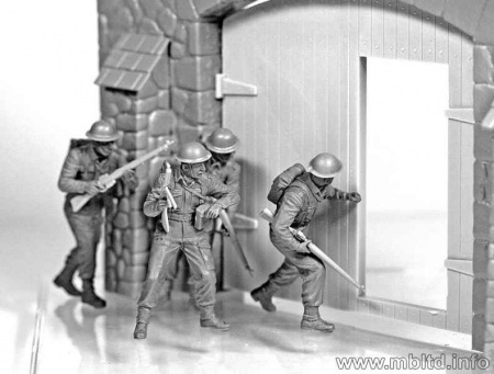 Британская пехота. Западная Европа, 1944-1945 г, 1:35, (MB3585)
