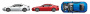 Автомобиль Subaru BRZ, 1:24, [24324]