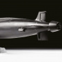 Российская атомная подводная лодка "Владимир Мономах" проекта "Борей", 1:350