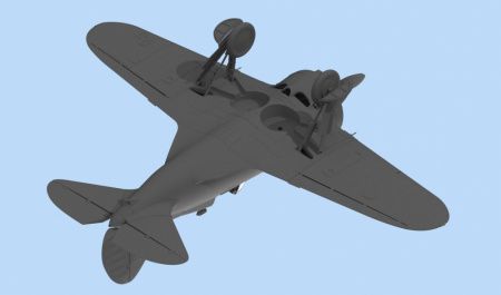 И-16 тип 24 с советскими пилотами (1939-1942 г.), 1:32, (32007)