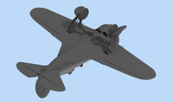 И-16 тип 24 с советскими пилотами (1939-1942 г.), 1:32, (32007)