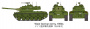 Танк WG M47 Patton, 1/35