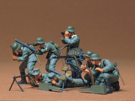 Немецкие пулеметчики с MG34 и MG42 в действии (7 фигур), 1:35, (35038)