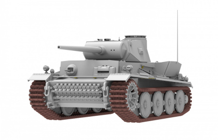 Немецкий танк Pz.kpfw.VI Ausf.b (vk36.01) с рабочими траками, [RM5036]
