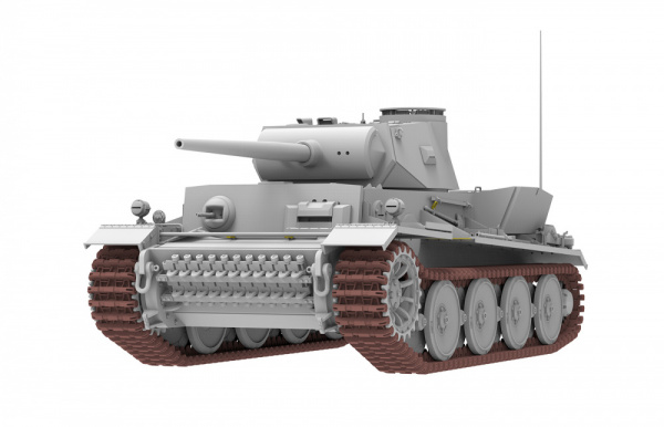 Немецкий танк Pz.kpfw.VI Ausf.b (vk36.01) с рабочими траками, [RM5036]