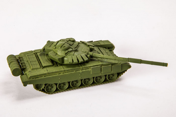Советский основной боевой танк Т-72Б, 1:100, [7400]