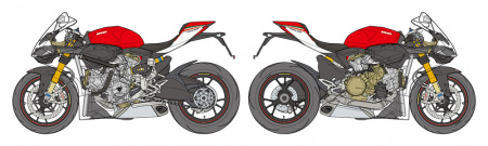 Мотоцикл Ducati 1199 Panigale S - Tricolore, 1/12