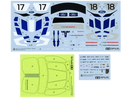 А/м Ford Mustang GT4, 1/24
