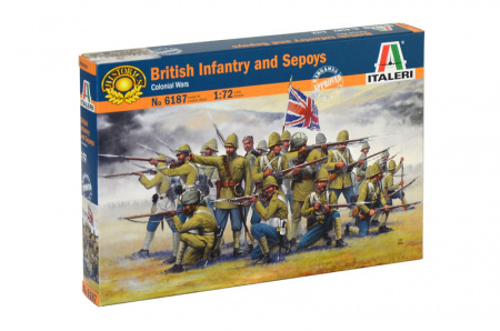Солдатики BRITISH INFANTRY and SEPOYS (Colonial Wars)