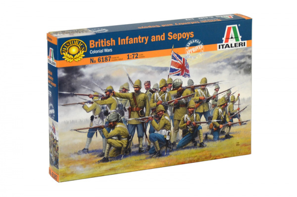 Солдатики BRITISH INFANTRY and SEPOYS (Colonial Wars)