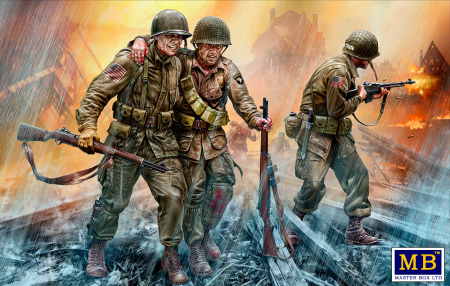 Американские парашютисты, 1944, 1:35, (MB35219)