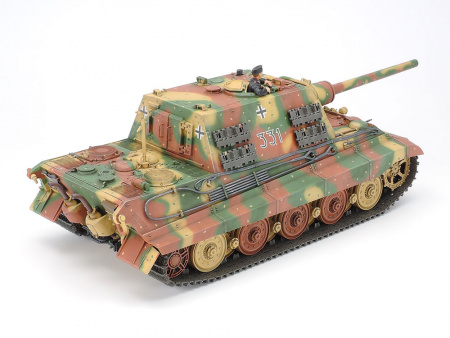 Немецкое самоходное противотанковое орудие Sd.Kfz.186 "Jagdtiger", в комплекте 2 фигуры, 2 вида траков, фототравление