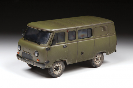 Российский автомобиль УАЗ-3909, 1:35