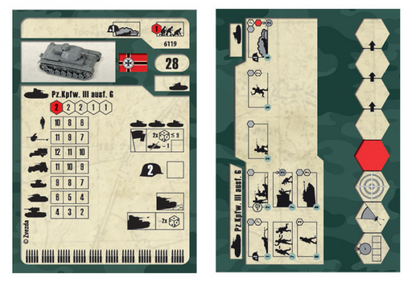 Немецкий средний танк Pz.Kp.fw.III G, 1:100