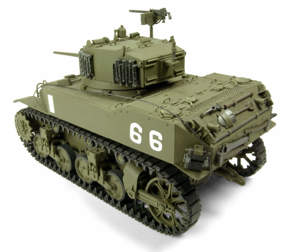 Американский легкий танк M5A1 "Стюарт", 1:35, [AF35S60]