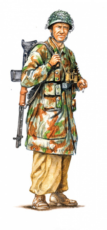 German Paratroopers with Tropical Uniform, 1/72