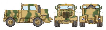 Немецкий Heavy Tractor SS-100, 1/48